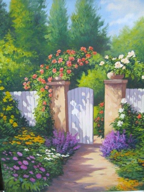 Lukisan Lanskap, Wallpaper Seni, Canvas Painting For Beginners, Seni Pastel, Ghibli Artwork, Canvas For Beginners, Gouache Art, Canvas Painting Ideas, Painting For Beginners