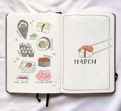 Food Bujo, Food Bullet Journal, Comic Book Font, 2024 Bujo, Bullet Journel, Savory Food, Bujo Ideas, Life Habits, Bullet Journal Mood