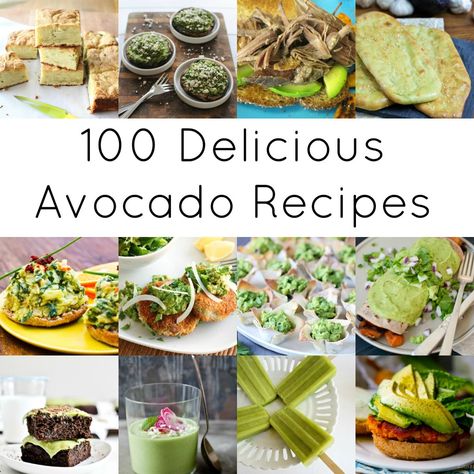 100 Avocado Recipes How To Use Up Ripe Avocados, What To Do With Ripe Avocados, Avocado Dishes, Pastas Recipes, Salad Lunch, Smashed Avocado, Awesome Recipes, Cranberry Recipes, Ripe Avocado