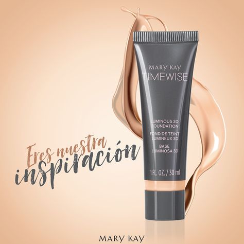 Base Timewise 3D Imagenes Mary Kay, Mary Kay Timewise, Mary Kay Business, Beauty Consultant, Mary Kay, Foundation, Skin Care, Skin, Makeup