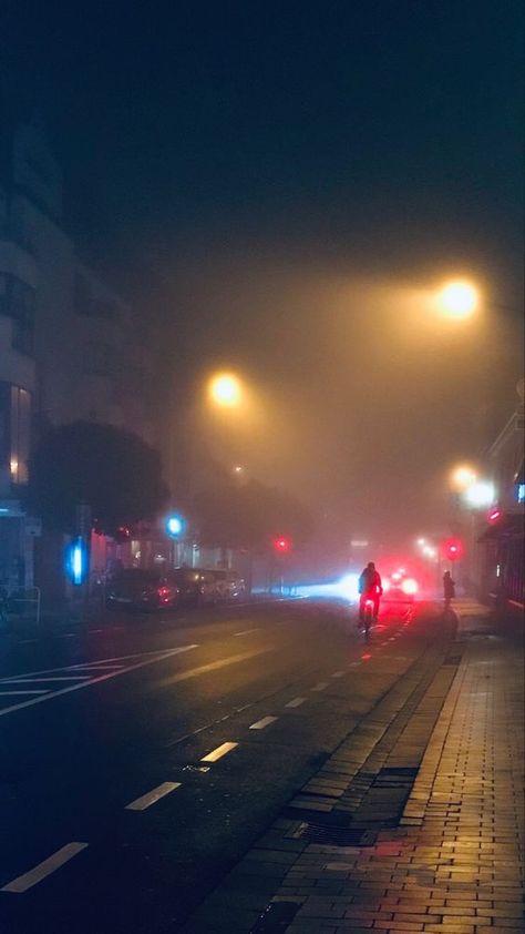 Fog Aesthetic City, Midnight City, Aesthetic City, City Vibe, Aesthetic Vibes, Urban City, Night City, 00 00, City Life