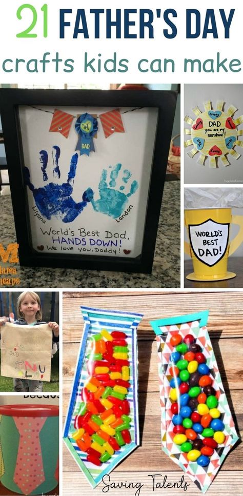 Gift Ideas From Kids, Homemade Gifts For Dad, Kids Fathers Day Crafts, Diy Father's Day Crafts, Fathers Day Gifts Ideas, Cadeau Parents, Diy Father's Day Gifts, Father's Day Diy, Fathers Day Presents