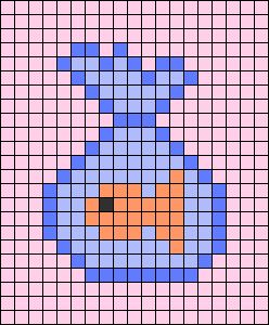 Alpha pattern #122333 | BraceletBook Perler Fish Pattern, Sea Animals Pixel Art, Small Grid Art, Pixel Art Grid Easy Small Cute, Tiny Pixel Art Templates, Easy Pixel Art Ideas Cute, 10x10 Pixel Art, Pixel Art Pattern Easy Small Cute, Pixel Art Drawings Ideas