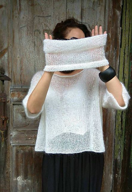 Mohair Sweater Pattern, Etsy Knitting Patterns, Knitted Cowl, Knit Summer, Summer Sweater, Mohair Knit, Mohair Sweater, Knitting Charts, Sweater Knitting Patterns