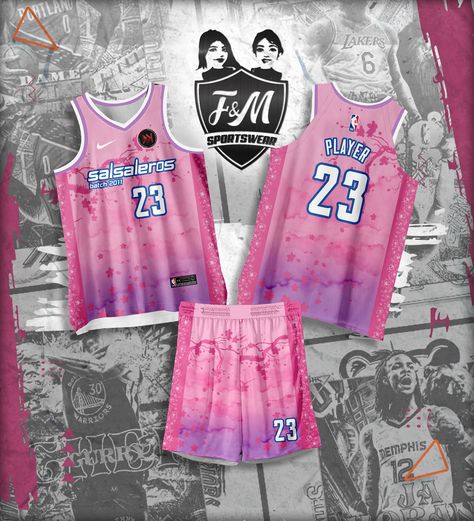 Pink Jersey Design Basketball, Full Sublimation Jersey Design, Pink Jersey Design, Sublimation Jersey Design, Jersey Design Basketball, Best Basketball Jersey Design, Sublimation Jersey, Pink Basketball, Basketball T Shirt Designs