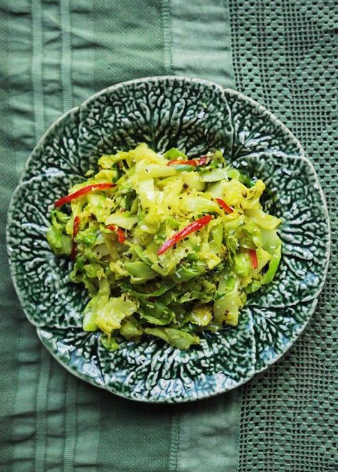 Indian Coconut Cabbage - amelia freer Coconut Cabbage, Amelia Freer, Metabolic Balance, Lemon Soup, Meat Free Monday, Veg Food, Healthy Microbiome, Quick Dishes, Squash Salad