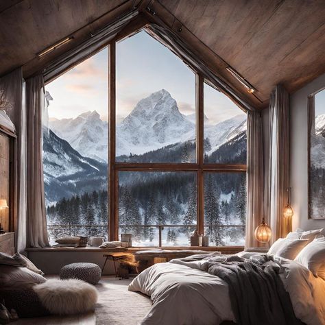 Washington Airbnb, Mountain Chalet Interior, Diy Winter Decorations, Winter Decor Diy, Diy Winter Decor, Winter Decorating Ideas, Winter Decor Ideas, Mountain Interiors, Diy Centerpiece