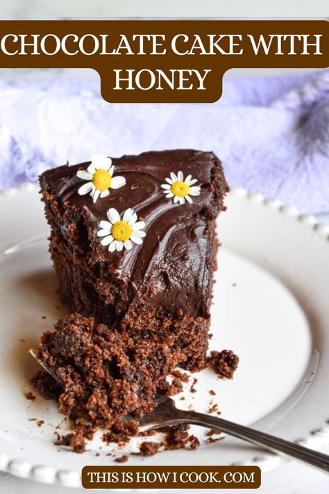 With three different honey cake recipes, it's always hard to choose for Rosh Hashanah. This new one with chocolate and lots of honey is elegant but my honey loaf cakes are perfect, too! #honeycakerecipe #honeycakeroshhashanah #honeycakerecipeeasy #lekachhoneycake #chocolatehoneycakerecipe #honeyandchocolatecake Honey Cake Rosh Hashanah, Chocolate Honey Cake, Honey Cake Recipe Easy, Honey Loaf, Rosh Hashanah Desserts, Honey Cake Recipe, Chocolate Honey, Jewish Cuisine, Loaf Cakes