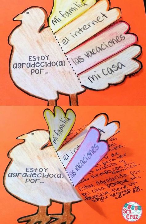 Spanish Interactive Notebook Activities: El Otoño Spanish Project Ideas, Spanish Thanksgiving, Spanish Interactive Notebook, Fall Vocabulary, Spanish Projects, Homeschool Spanish, Spanish Lessons For Kids, Teaching Holidays, Spanish Lesson Plans