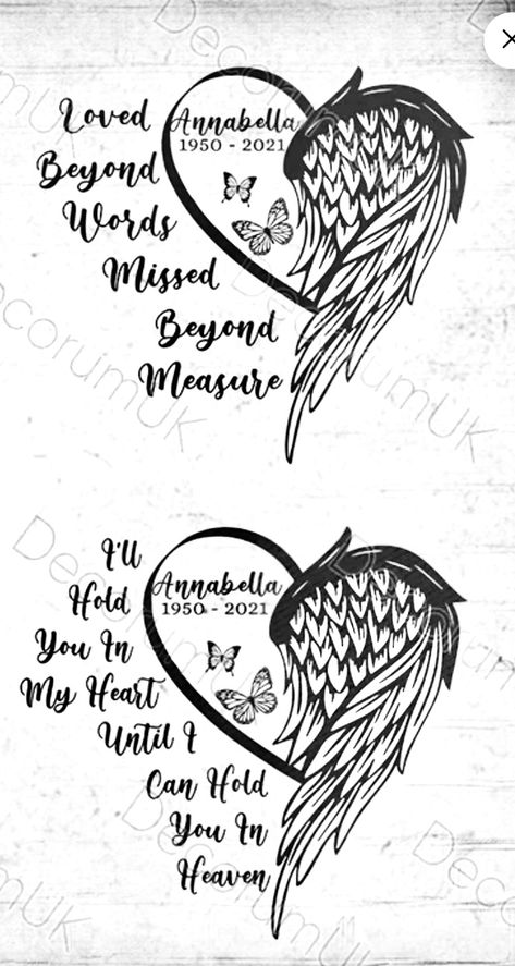 Memorial Tattoo Ideas For Husband, Daughter In Heaven Tattoo, Auntie Memorial Tattoos, Passed Friend Tattoo, Heavenly Tattoos Women, Sister Rip Tattoo, Tattoo Ideas For Family Members Who Passed, Grandma Passing Tattoo, Mom Memorial Tattoos For Daughter