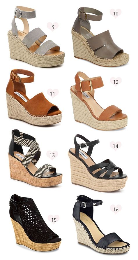 Cheap Cute Wedges for Summer under $100 | Diary of a Debutante Shoe Guide, Summer Shoes Wedges, Southern Fashion, Affordable Shoes, Fashion Shoes Sandals, Cute Wedges, Summer Wedges, Toe Post Sandals, Womens Summer Shoes