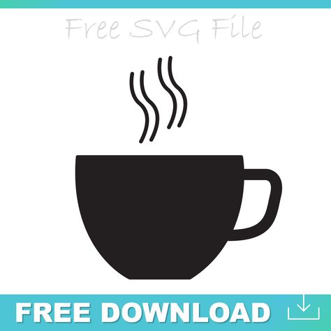 coffee cup svg vector clipart Free Coffee Cup Svg Files For Cricut, Coffee Mug Svg Free, Tea Cup Svg Free, Coffee Cup Svg Free, Coffee Svg Free, Cricut Candles, Coffee Cup Vector, Svg Coffee Cup, Coffee Cup Svg