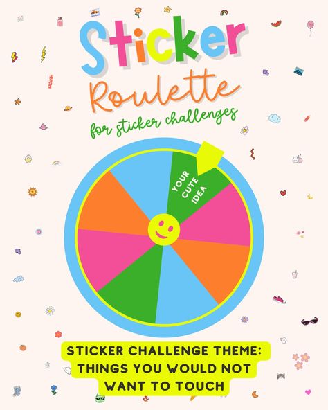 Your Friday Sticker Roulette is here! The sticker challenge theme for this week is: Things You Would Not Want to Touch 🕷🐍🦎🐛 This theme was suggested by @Sydneyg910 - thank you Sydney! Grab your stickers and sticker book to get started! Use #postixstickerroulette to share your sticker collage! Sticker Challenge, Sticker Collage, Summer Ray, Flightless Bird, Spring Shower, Pack Your Bags, Kawaii Stickers, Mean It, Sticker Collection