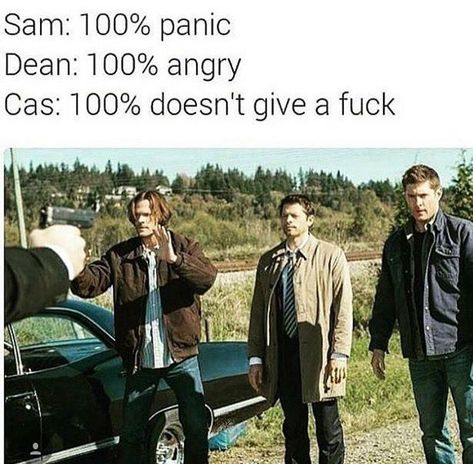 Spn Memes, Supernatural Tattoo, Supernatural Wallpaper, Supernatural Pictures, Supernatural Quotes, Supernatural Destiel, Supernatural Memes, Supernatural Dean, Supernatural Fans