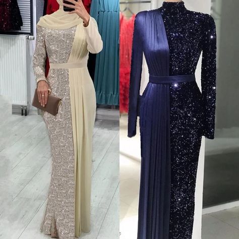 Plus Size Hijabi Outfits Wedding, Fancy Hijabi Dresses, Elegant Plus Size Dresses Formal, Plus Size Elegant Dresses Classy Evening, Hijab Evening Dress Plus Size, Night Dress Party Long, Muslim Prom Dress Hijab Fashion, Mermaid Dress Hijab, Hijab Night Dress