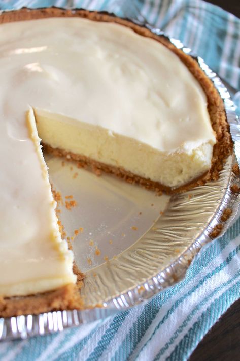 Cream Cheese Pie | 12 Tomatoes Life In The Lofthouse, Best Mac N Cheese Recipe, Orange Baking, Cream Cheese Pie, Best Mac And Cheese, Cheese Pie, Baked Cheesecake Recipe, Cheese Pies, Easy Cheesecake Recipes