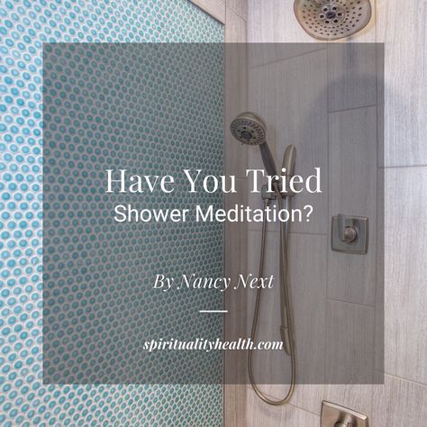 Step into welcoming, warm (or cold!) womb-like #mindfulness with #shower #meditation. #water #Meditate #spirituality #health #mindfulness #practice Metta Meditation, Shower Meditation, Hungry All The Time, Meditation Spirituality, White Noise Machine, Where Is My Mind, Cold Shower, Water Cleanse, Meditation Techniques