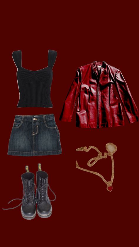 modern wanda outfit idk #outfitinspo #clothes #wandamaximoff #marvel #outfit Wandavision Inspired Outfits, Wandavision 70s Outfit, Wanda Maximoff Aesthetic Outfit, Marvel Fashion Inspired Outfits, Wanda Maximoff Inspired Outfits, Aou Wanda Outfit, Wanda Maximoff Outfit Inspiration, Wanda Maximoff Outfits Wandavision, Wanda Maximoff Outfit