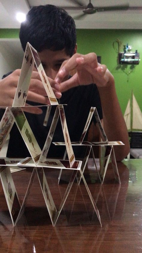 deck of cards instagram games ideas tiktok pyramid of cards Games Ideas, Instagram Games, Deck Of Cards, Pyramid, Quick Saves, Instagram