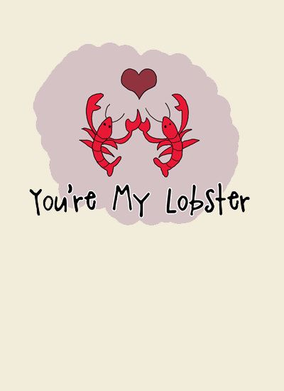 My lobster ❤️ Funny Couple Tattoos, Lobster Tattoo, Hes Her Lobster, You're My Lobster, Lobster Art, My Lobster, Funny Relationship Quotes, Funny Couple, Friends Moments