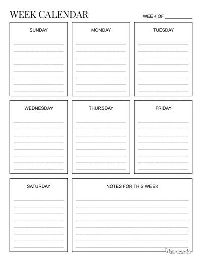 Free Printable Weekly Calendar Template Week Template Planner, Daily Assignment Sheet Free Printable, Blank Weekly Calendar Printable Free, To Do Printable Free, Weekly Planner Sunday Start, Printable Charts Templates, Free Printable Weekly Schedule Templates, Daily Calendar Printable Free, Weekly Schedule Printable Free