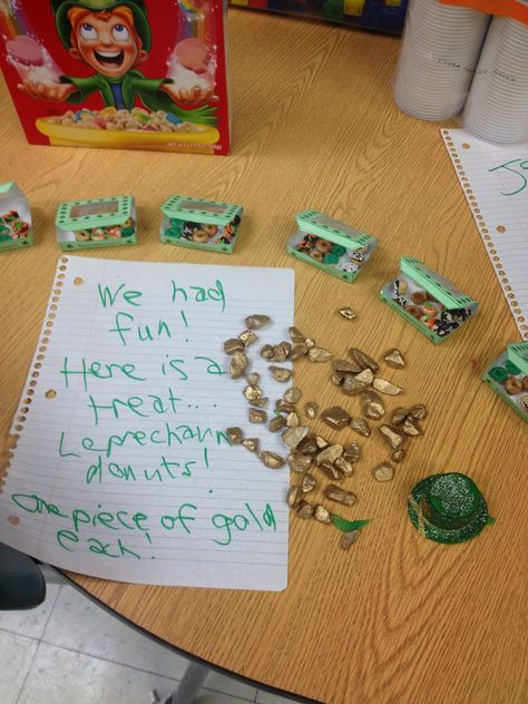 Leprechaun Fun For Everyone! Lepercon Mess Ideas, Leprechaun In Classroom Ideas, Leprechaun Pranks For Classroom, Leprechaun Tricks At Home, Leprechaun Came To Visit, Leprachan Mischief Ideas, Leprechaun Tricks For Classroom, Leprechaun Messy Classroom, Leprechaun Classroom Ideas