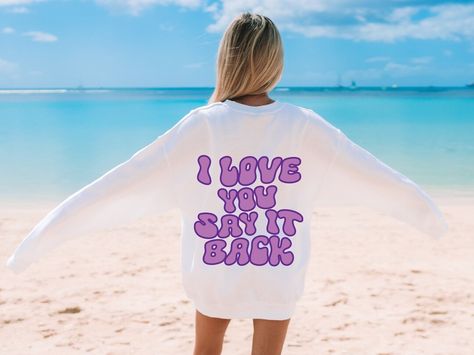 Affordable and adorable! Crewneck Sweatshirt Aesthetic, Trendy Crewneck Sweatshirt, Trendy Crewneck, Sweatshirt Aesthetic, San Jose, Crewneck Sweatshirt, Sweat Shirt, I Love You, Beauty Book