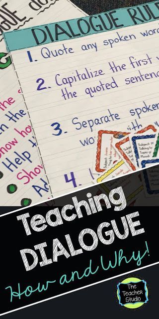 Teaching dialogue is tricky and helping students learn WHY dialogue is so important in reading and writing can help start things off on the right foot. Check out this post for teaching ideas, writing anchor charts, and lesson ideas about teaching dialogue concepts including punctuating dialogue and more! Teaching Dialogue, Write Dialogue, Punctuating Dialogue, Tutoring Resources, Writing Club, Teaching Drama, Personal Narrative Writing, 3rd Grade Writing, Writing Anchor Charts