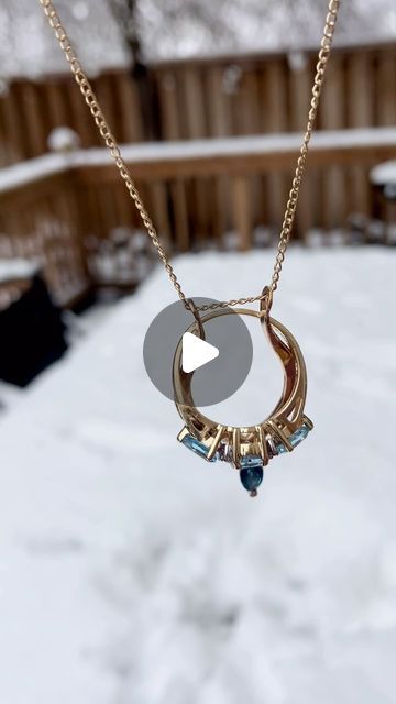 Tyler Haas Designs Jewelry on Instagram: "Ever seen a ring saver necklace? Sometimes you’re at work and you have to take off your rings, but you don’t want to put them in your pocket, they might get lost. What if you could just hang them on your necklace without taking it off!" April 4, What If, Jewelry Design, Lost, Ring, On Instagram, Instagram