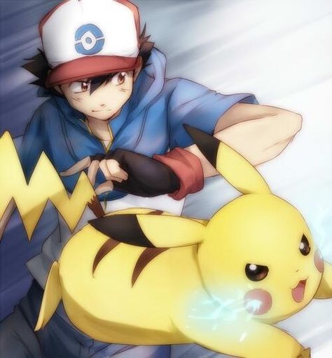 Ash and PIKACHU! Entei Pokemon, Pikachu Pikachu, Pikachu Art, Ash Pokemon, Ash Ketchum, Pokémon Master, Pokemon Pikachu, Pokemon Drawings, All Pokemon