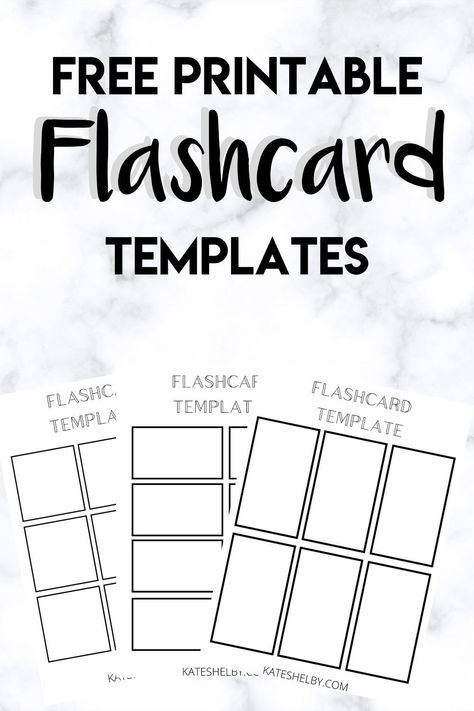 Free printable flashcard template in PDF format. Create your own flashcards at home using a PDF Editor or Draw on designs. Blank Flashcards Free Printable, Blank Flash Card Template, How To Make Your Own Flashcards, Sight Word Templates Free Printable, Editable Flashcard Template Free, Goodnotes Flashcards Free, Printable Flash Cards Template, Flashcard Template Free Printable, Flash Card Template Free Printable