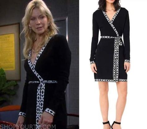 Where To Buy Clothes, September 2022, Days Of Our Lives, Fashion Tv, Wrap Dress, Fashion Looks, Shopping Outfit, Dresses For Work, Long Sleeve Dress