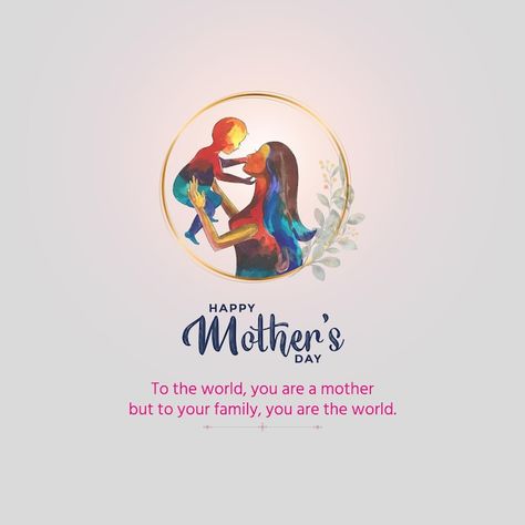 Mothers Day Poster Design, Happy Mothers Day Poster, Mothers Day Post, Mothers Day Poster, Dance Academy, Promotional Design, Happy Mother, You Are The World, Video New