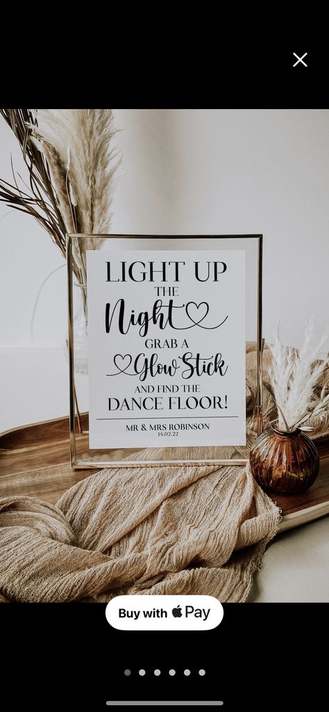 Wedding Glow Sticks Dance Floors, Sweet Table Wedding, Glow Sticks, Kids Corner, Sweet Table, Sanders, Wedding Stuff, Decor Ideas, Wedding Ideas