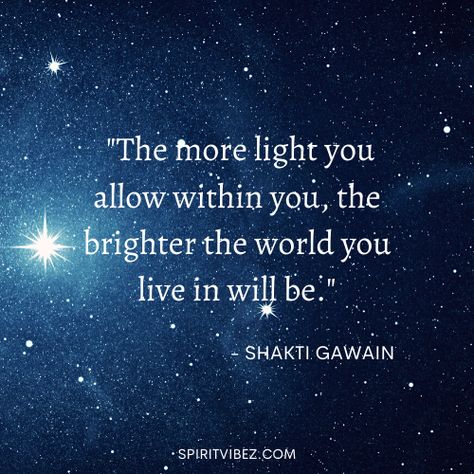 the more light you allow within your, the brighter the world you live in will be. Light The Way Quotes, Spiritual Energy Quotes, Enlightenment Quotes, Spiritual Awakening Quotes, Light Quotes, Energy Quotes, Inner Peace Quotes, Awakening Quotes, Spiritual Words