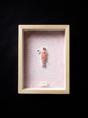 Assemblage Art Dolls, Cheap Wall Art, Book Presentation, Matchbox Art, Mother Art, Miniature Crafts, Assemblage Art, Fabric Book, Stitching Art