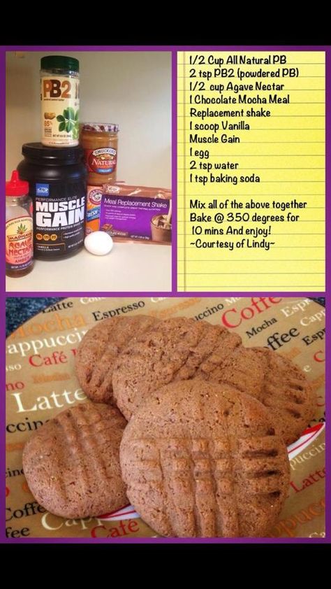 AdvoCare cookies!! Advocare Snacks, Advocare Diet, Advocare Cleanse, Ripped Recipes, Advocare Recipes, Meal Replacement Shakes, Kitchen Features, Meal Replacement, Healthy Sweets