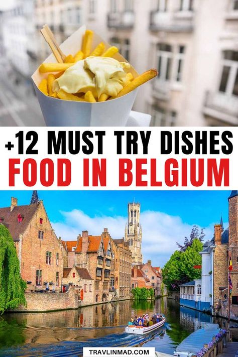 Traditional Food In Belgium? All About Belgian Food + 12 Must Try Dishes in Belgium | things to eat in Beligum | Belgian dishes | Belgium travel | Belgian food guide | what to eat Belgium | Europe travel | #Belgium #foodguide Belgian Desserts, Belgium Food, Belgian Cuisine, Amsterdam Itinerary, Transatlantic Cruise, Travel Belgium, Belgian Food, Food To Try, Around The World Food