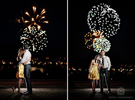 Disneyland Engagement Pictures, Canada Day Fireworks, Disneyland Engagement, Best Fireworks, Fireworks Photo, Romantic Photos, Proposal Engagement, Engagement Inspiration, Wedding Engagement Photos