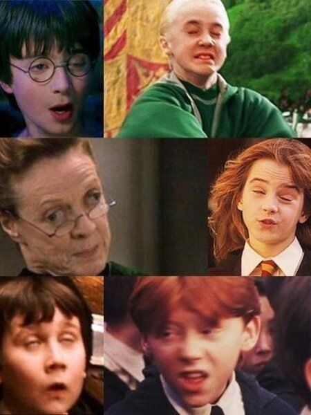 The beautiful cast of Harry Potter (McGonagall is my favorite!) Harry Potter Curses, Citate Harry Potter, Glume Harry Potter, Harry Potter Memes Hilarious, Buku Harry Potter, Harry Potter Puns, Harry Potter Images, Images Harry Potter, Harry Potter Draco Malfoy