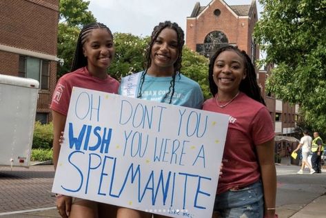 College Manifestations, Spelman College Founders Day, Spelman College Dorms, Dream College Manifestation, Spelman College Decision Day, Spelman College Aesthetic, Spelman College, College Vision Board, College Aesthetic