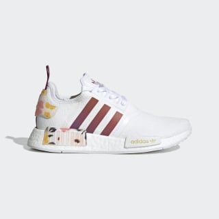 adidas NMD_R1 Shoes - White | adidas US Hbcu Homecoming, Adidas Nmds, Adidas Nmd_r1, 80s Shoes, Nmd Sneakers, Painted Nikes, History Architecture, Adidas Nmd R1, Modern Shoes