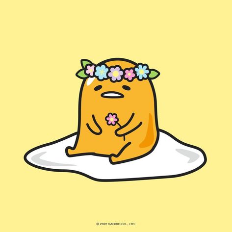 @gudetama on Instagram: “have a gude #firstdayofspring 🌸” Gudetama Wallpaper, Aesthetic Tumblr Backgrounds, Tumblr Backgrounds, Free Desktop Wallpaper, Wallpaper Dekstop, Latest Wallpapers, Friends Characters, Sanrio Wallpaper, Character Wallpaper