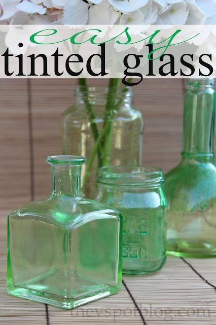 An easy way to upcycle glass bottles and jars: make tinted glass bottles and jars with food coloring and Mod Podge. Funky Upcycle, Halloween Party Appetizers Easy, Glass Upcycle, Upcycled Jars, Bottle Upcycle, Repurposed Bottles, Upcycled Bottles, Colored Bottles, Easy Upcycle