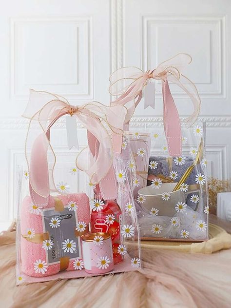 Bridesmaid Package, Clear Gift Bags, Plastic Gift Bags, Birthday Souvenir, Birthday Hampers, Craft Tote, Bridesmaid Gift Bags, Birthday Gift Bags, Gift Box Design