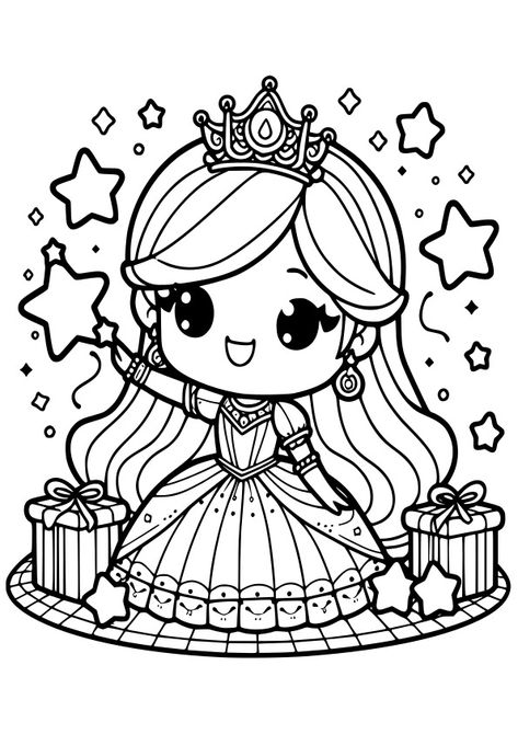 Princess coloring pages Free printable! Nurie-world Japan Princess Coloring Pages Free Printable, Princess Star, Coloring Pages Free Printable, Real Ghosts, Free Toys, Princess Coloring Pages, Princess Coloring, Crafty Kids, Kids Activity