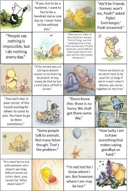 Quotes Winnie The Pooh, Winnie Poo, Winnie The Pooh Quotes, Winnie The Pooh Friends, Pooh Quotes, Quotes Disney, Super Quotes, Trendy Quotes, Ideas Quotes