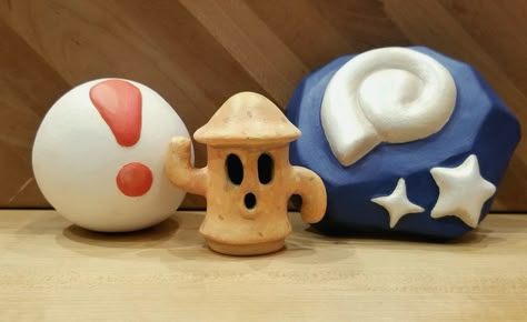 Clay Gyroid, What To Do With Gyroids Animal Crossing, Gyroid Animal Crossing Ideas, Acnh Gyroid, Animal Crossing Pottery, Animal Crossing Gyroid Clay, Animals Crossing, Diy Air Dry Clay, Beginner Pottery