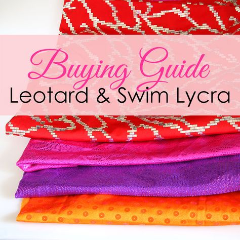 If you are going to start sewing leotards or swimwear the first thing you need is some great spandex or lycra fabric. Great tips for sewing spandex & lycra. Sewing Leotards, Sewing Spandex, Girly Crafts, Start Sewing, Swimsuit Pattern, Beginner Sewing Projects Easy, Sewing Fabrics, Lycra Fabric, Sewing Projects For Kids