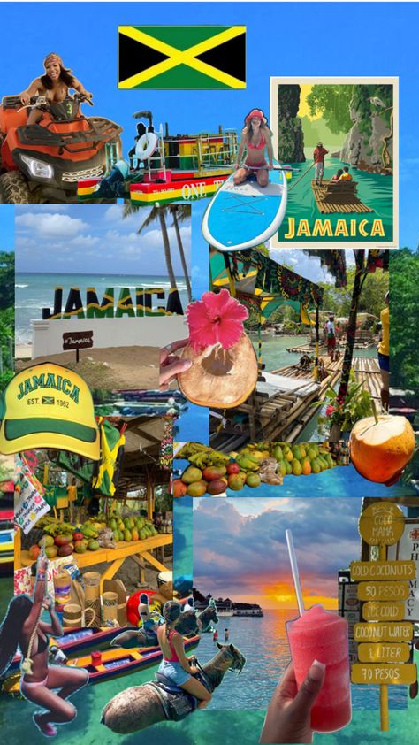 Jamaica Aesthetic Wallpaper, Jamaica Culture, Disney Kiss, Beautiful Beaches Paradise, Jamaican Culture, Top Places To Travel, Jamaica Vacation, Best Sunset, Island Girl